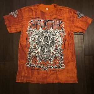 Reversible Men’s Affliction Tee NWT